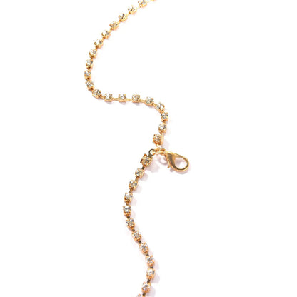 Sexy Chest Chain Rhinestones GD1  – Sparkling Y2K European